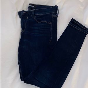 Express dark wash jeans